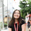 High School student smiling 